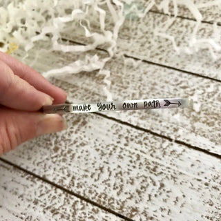 Make Your Own Path Cuff Bracelet
