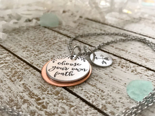 Choose Your Own Path Necklace