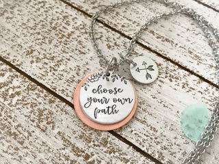 Choose Your Own Path Necklace