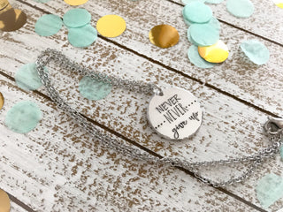 Never Give Up Necklace