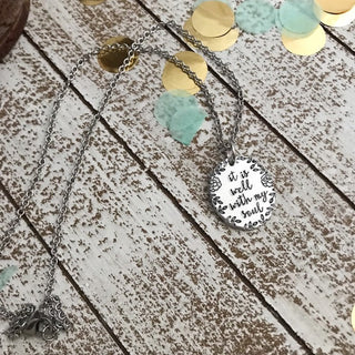 It Is Well With My Soul Necklace