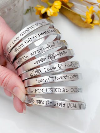 Custom Cuff Bracelet