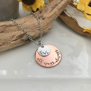 Love all ways. Always. Necklace