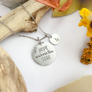 Hope Anchors My Soul Necklace