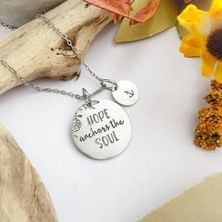 Hope Anchors My Soul Necklace