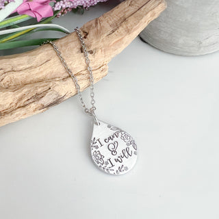 I Can and I Will Necklace