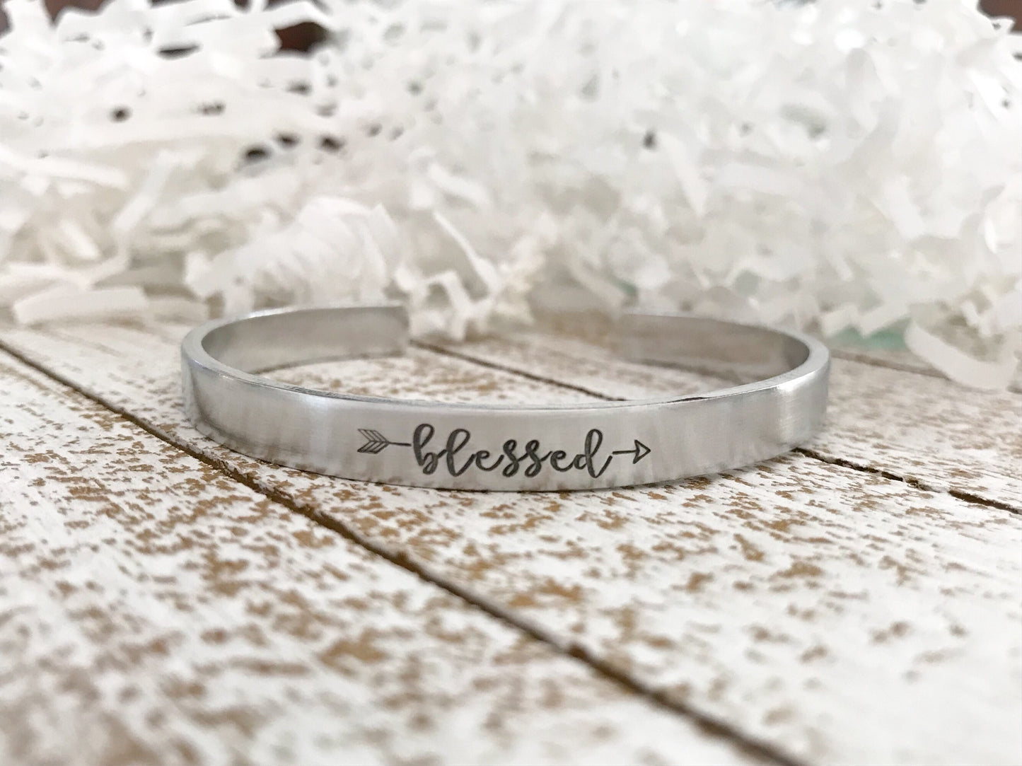Blessed bracelet--Bible Jewelry--religious jewelry--religious bracelet--blessed jewelry--mantra bracelet--encouragement gift--gift under 20
