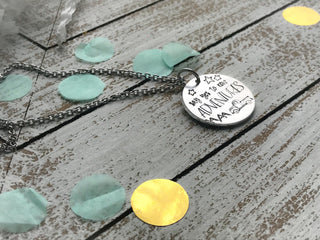 Say Yes to New Adventures Necklace