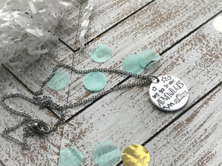 Say Yes to New Adventures Necklace