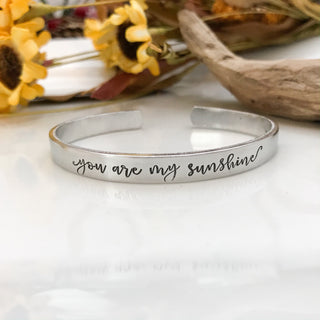 You are my sunshine bracelet--my only sunshine
