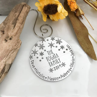 Personalized Christmas Ornament