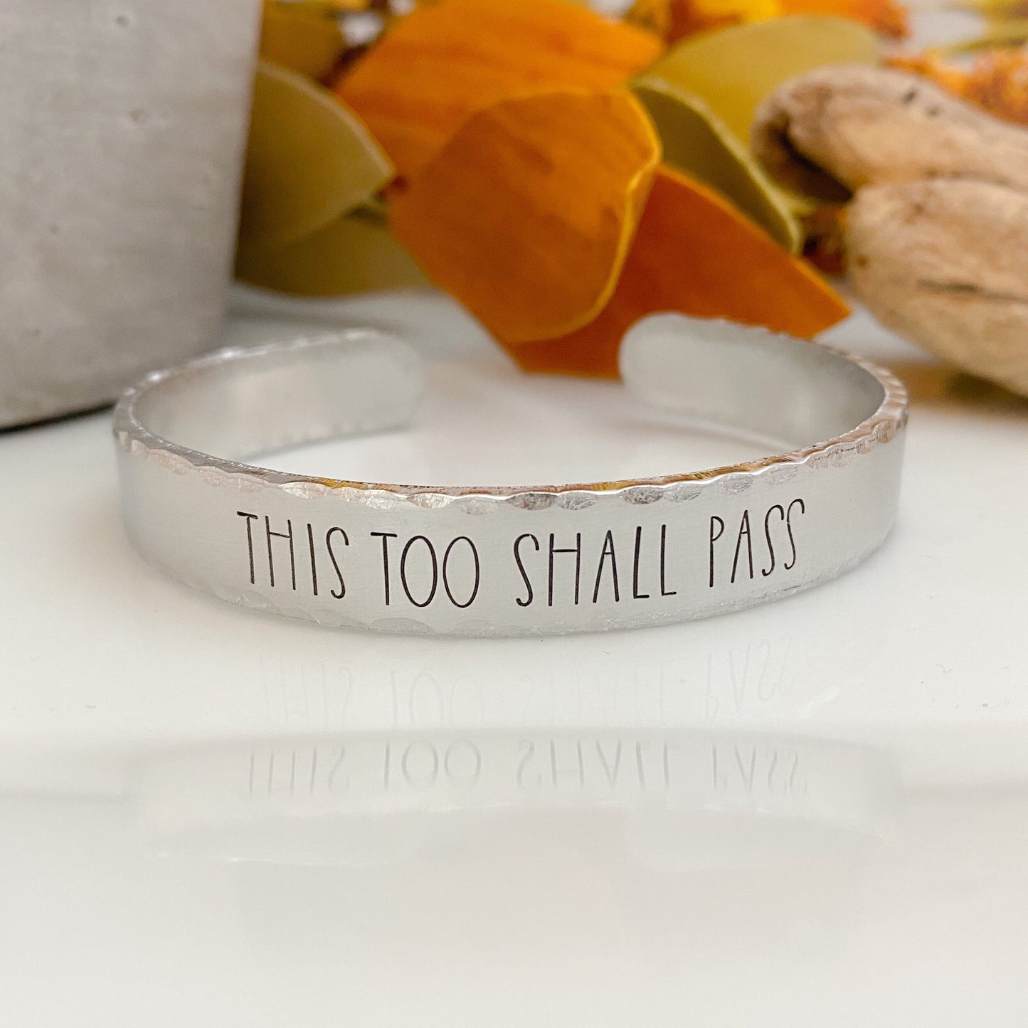 This too shall pass bracelet--encouragement jewelry