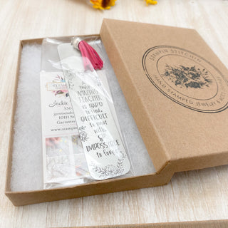 Hand stamped metal bookmark--SHOOT for the MOON--big goals--graduation gift--book accessory--bookworm--gift for her--teacher gift