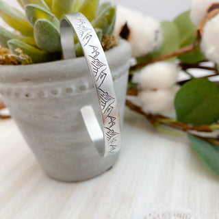 Mountain Cuff Bracelet