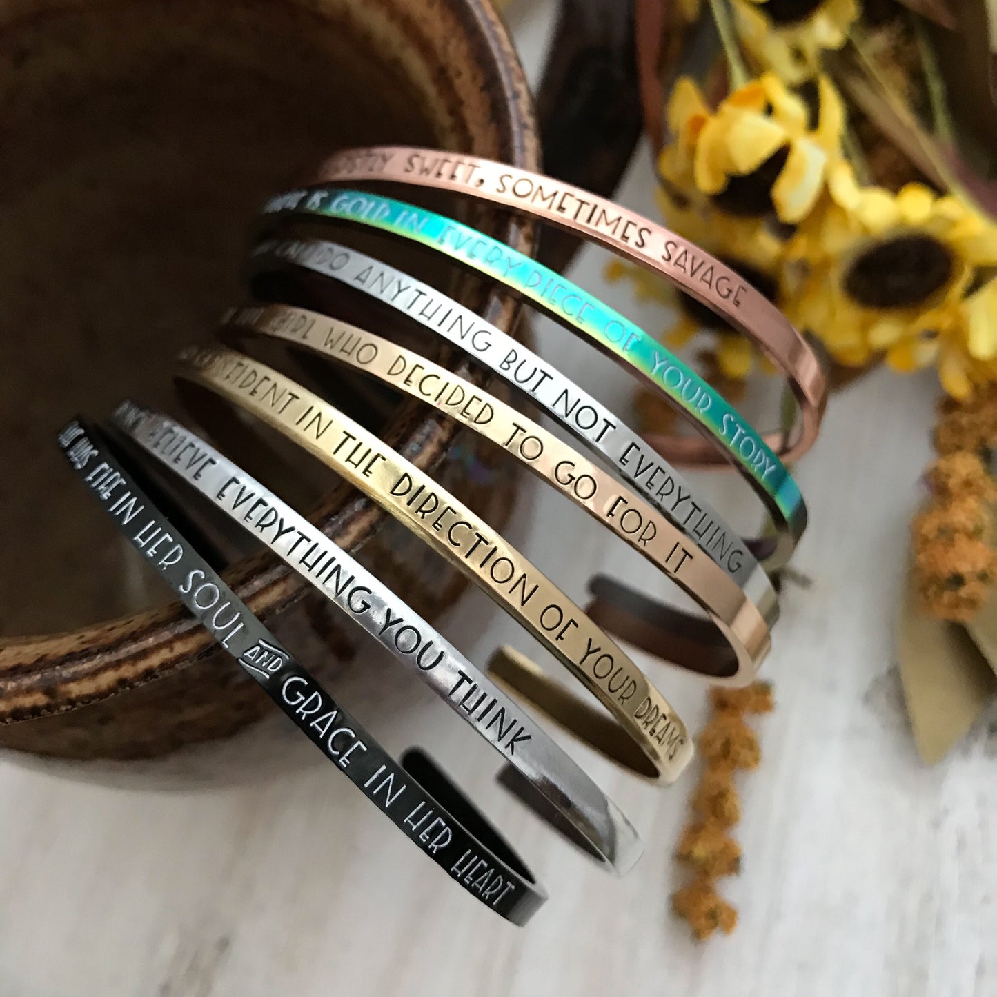 Customized Layering Cuff Bracelet