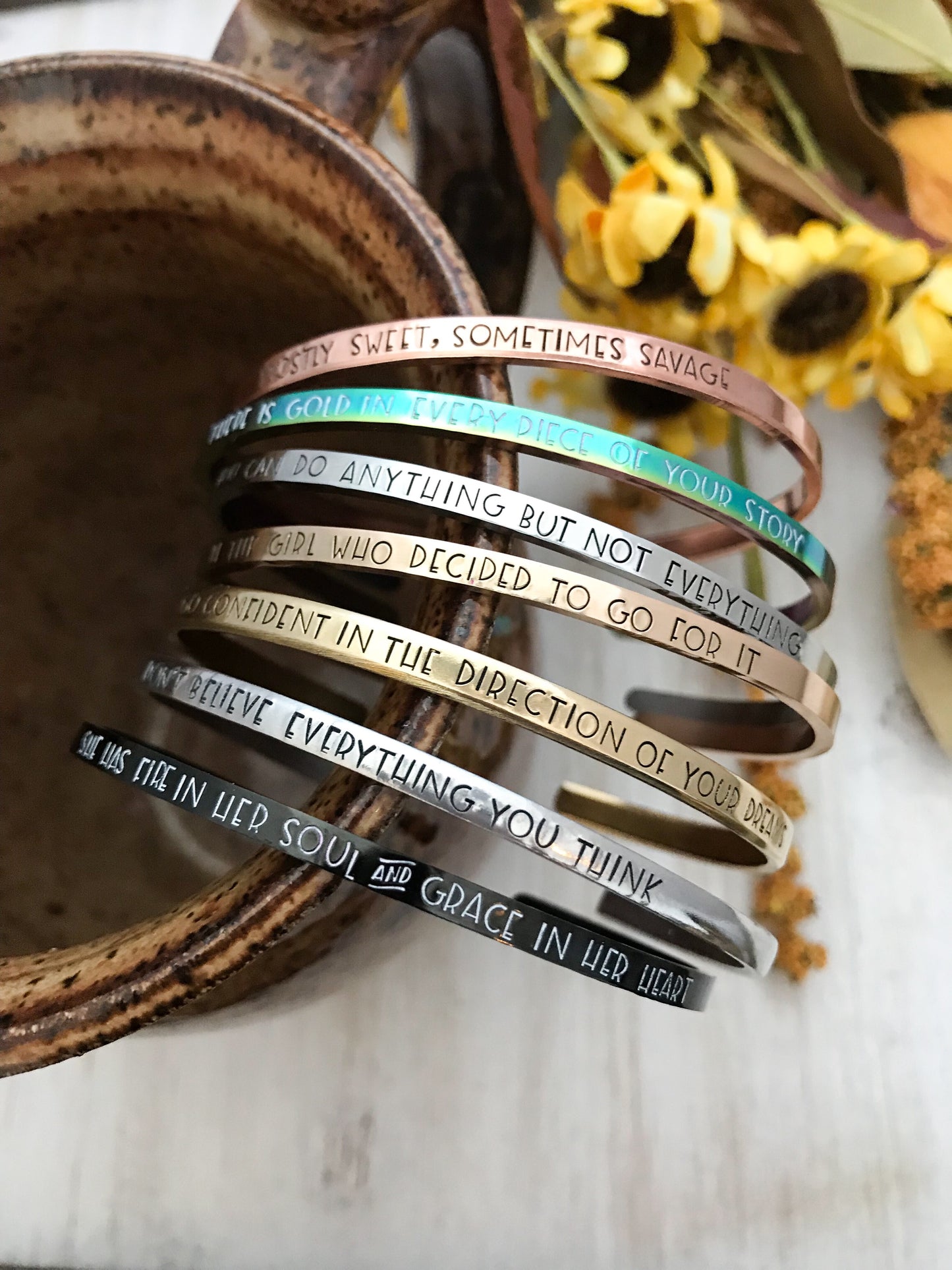 Customized Layering Cuff Bracelet